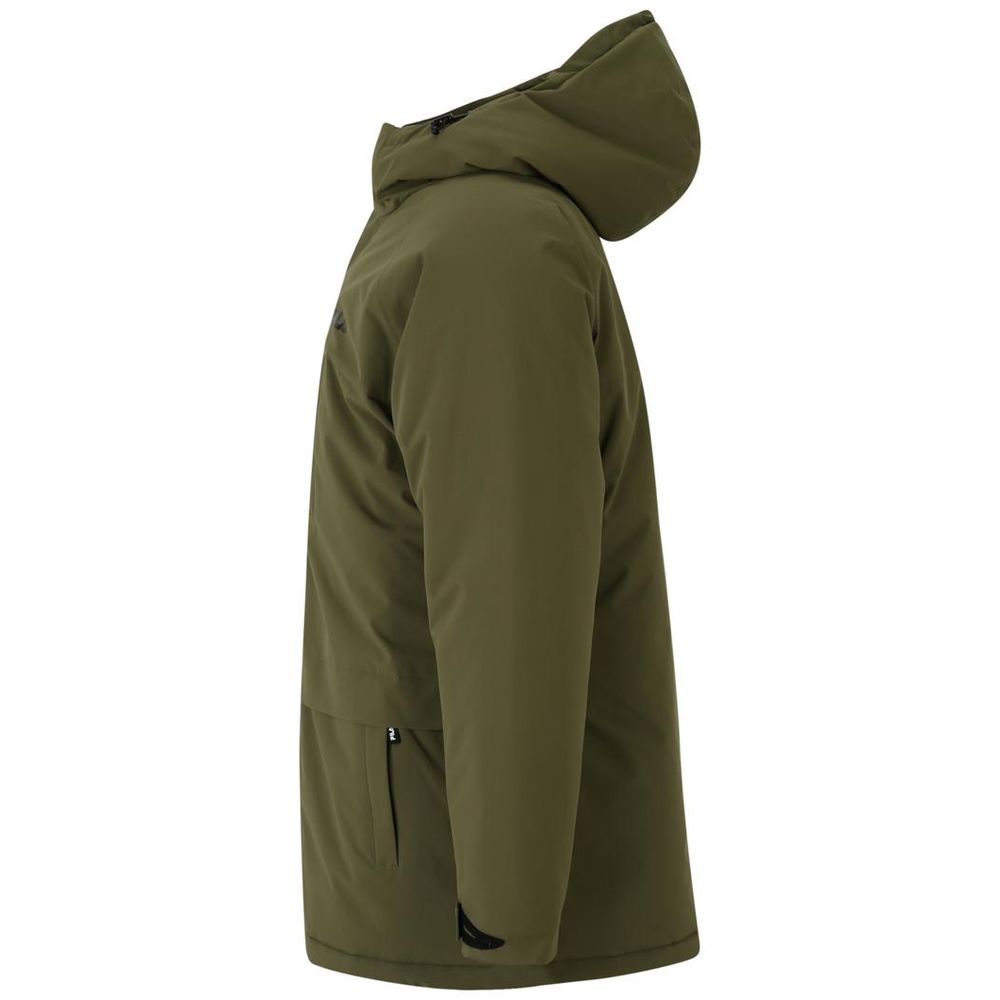 Fila Green Polyester Parka Fila
