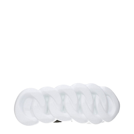 Versace Gray Leather Athletic Sneakers Versace