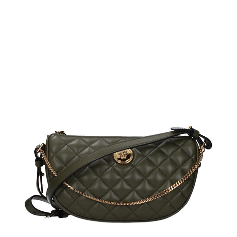 Versace Green Leather Handbag Versace