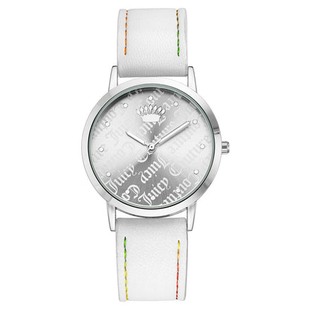 Juicy Couture White Plastic Dress Watch