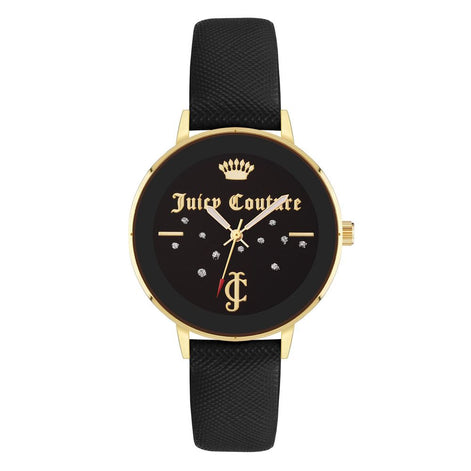 Juicy Couture Black Plastic Dress Watch Juicy Couture