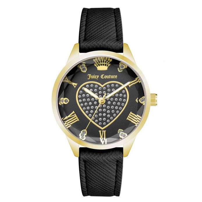 Juicy Couture Black Plastic Dress Watch Juicy Couture