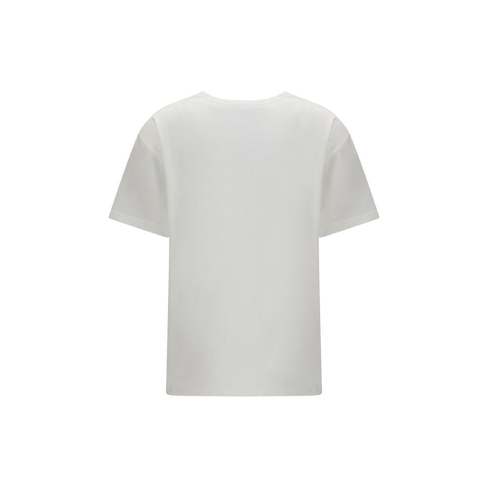Valentino White Cotton T-Shirt Valentino