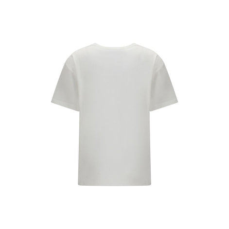 Valentino White Cotton T-Shirt Valentino