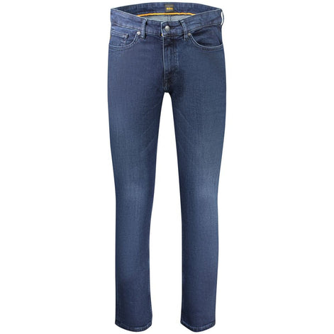 Hugo Boss Blue Cotton Men's Jeans Hugo Boss