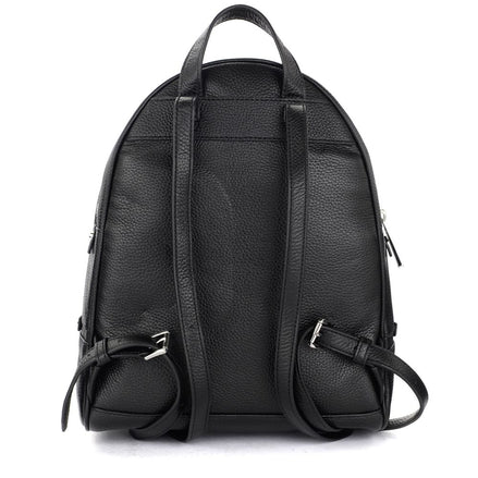 Michael Kors Black Leather Backpack Michael Kors