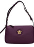 Versace Purple Leather Shoulder Bag Versace