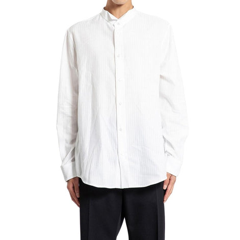 Celine White Cotton Dress Shirt Celine