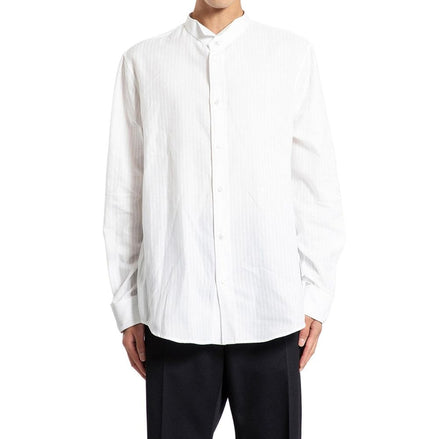 Celine White Cotton Dress Shirt Celine