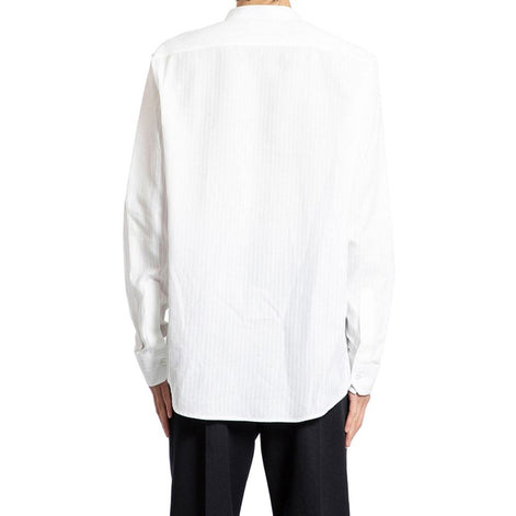 Celine White Cotton Dress Shirt Celine