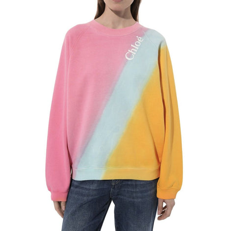 Chloé Multicolor Cotton Sweatshirt Chloé