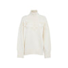 Chloé White Wool Sweatshirt Chloé