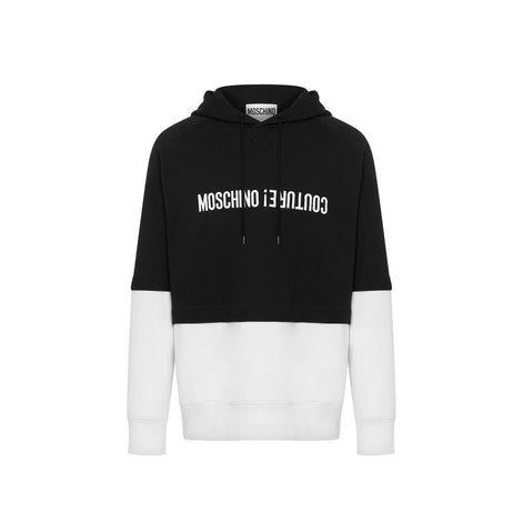 Moschino Black Cotton Sweatshirt Moschino