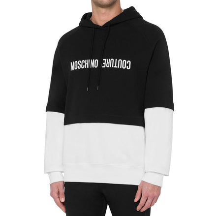 Moschino Black Cotton Sweatshirt Moschino