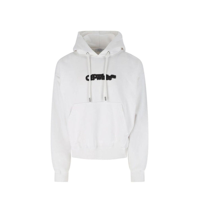 Off-White White Cotton Sweatshirt Off-White