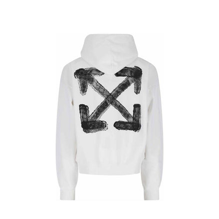 Off-White White Cotton Sweatshirt Off-White