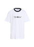 Off-White White Cotton T-Shirt Off-White