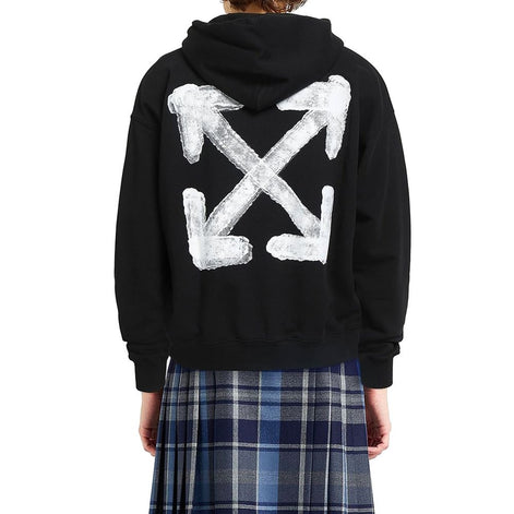 Off-White Black Cotton Sweatshirt Off-White