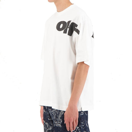 Off-White White Cotton T-Shirt Off-White