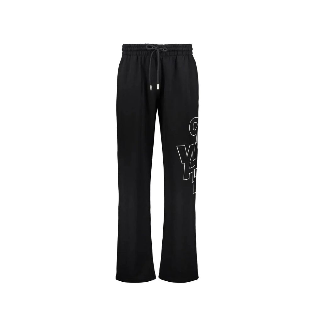 Off-White Black Cotton Joggers (Workout Pants) Off-White