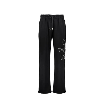 Off-White Black Cotton Joggers (Workout Pants) Off-White