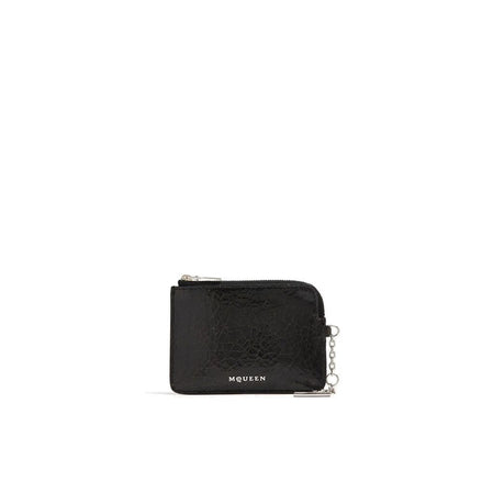 Alexander McQueen Black Calfskin Clutch Bag Alexander McQueen