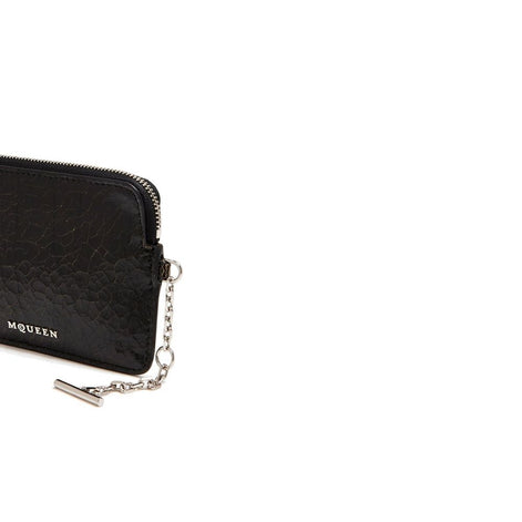 Alexander McQueen Black Calfskin Clutch Bag Alexander McQueen