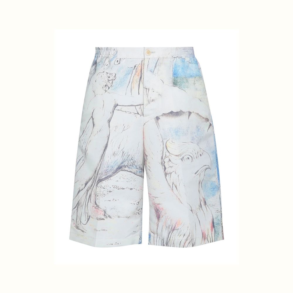 Alexander McQueen Beige Polyester Short And Mini Shorts Alexander McQueen