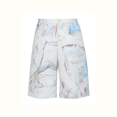 Alexander McQueen Beige Polyester Short And Mini Shorts Alexander McQueen