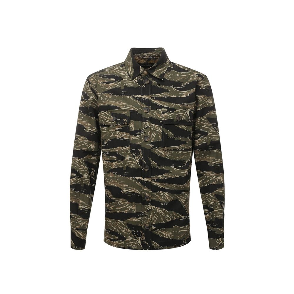 Dolce & Gabbana Bicolor Cotton Pattern Shirt Dolce & Gabbana