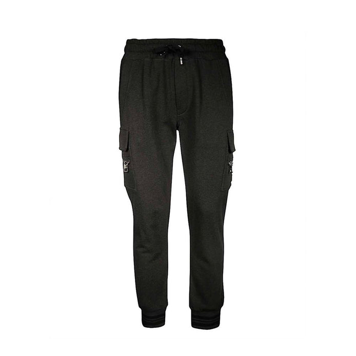 Dolce & Gabbana Gray Cotton Cargo Pants Dolce & Gabbana