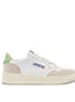 Autry White Leather Low Top Sneakers Autry