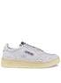 Autry White Leather Low Top Sneakers Autry
