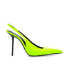 Saint Laurent Bicolor Calfskin Platform Pumps Saint Laurent