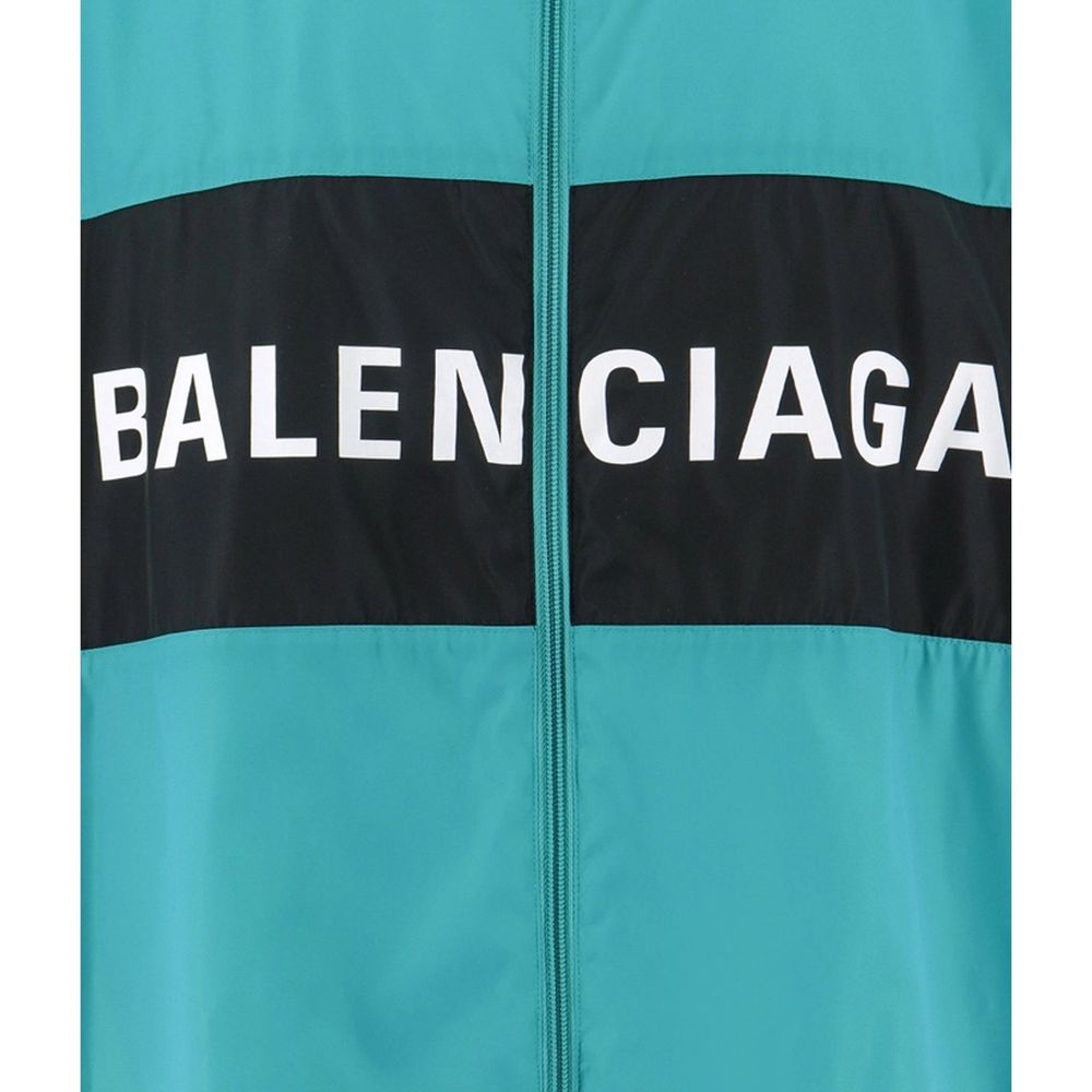 Balenciaga Bicolor Polyamide Shell Jacket Balenciaga