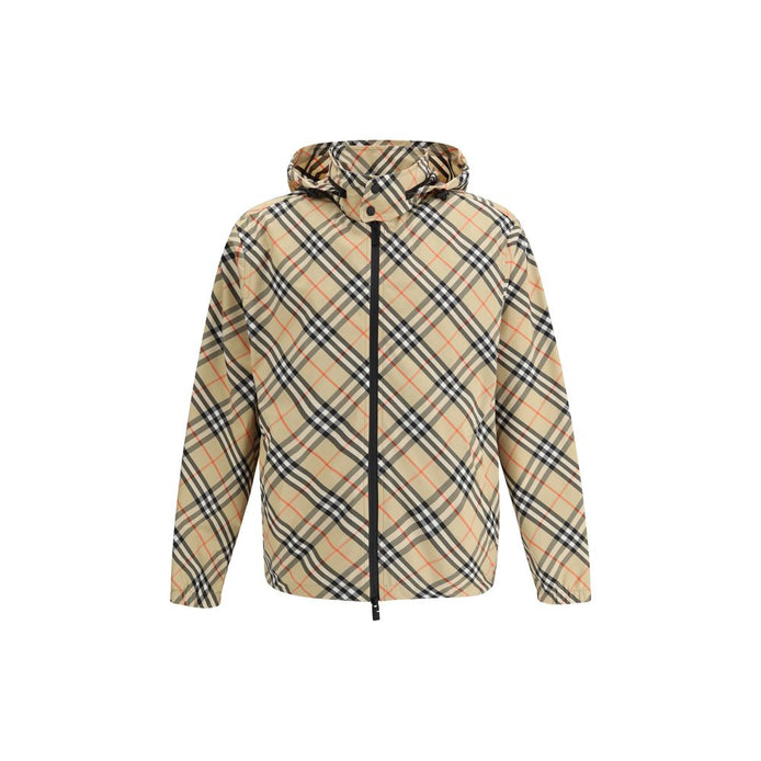 Burberry Multicolor Polyester Shell Jacket