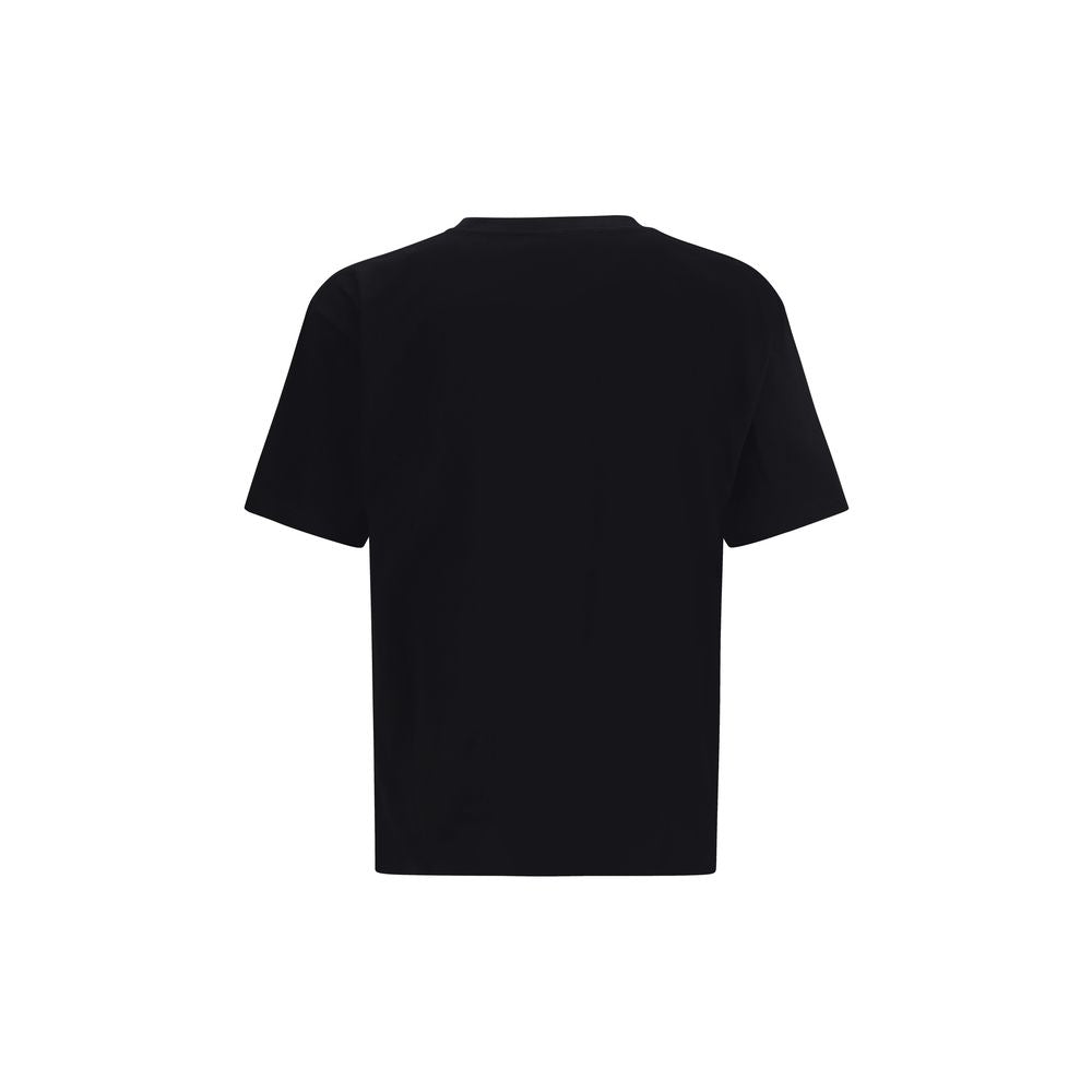 Valentino Black Cotton T-Shirt Valentino
