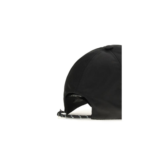 Prada Black Recycled Polyamide Cap (Baseball Hat) Prada
