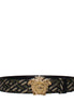 Versace Green Polyester Regular Belt Versace
