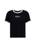 Versace Black Viscose T-Shirt Versace