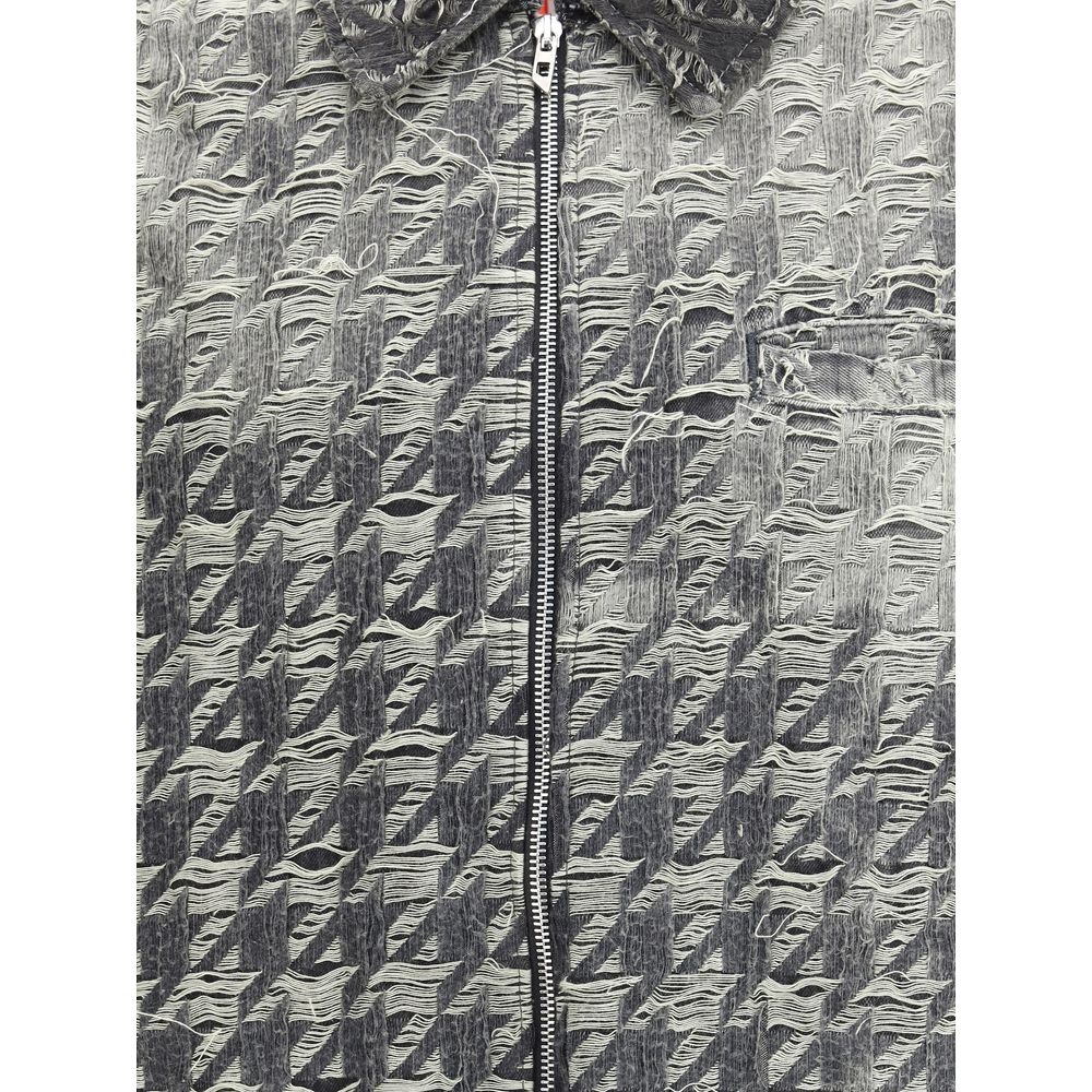 Diesel Multicolor Cotton Denim Jacket Diesel