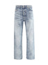 Diesel Light Blue Cotton Relaxed Fit Jeans Diesel