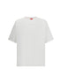Diesel White Cotton T-Shirt Diesel