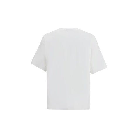 Diesel White Cotton T-Shirt Diesel
