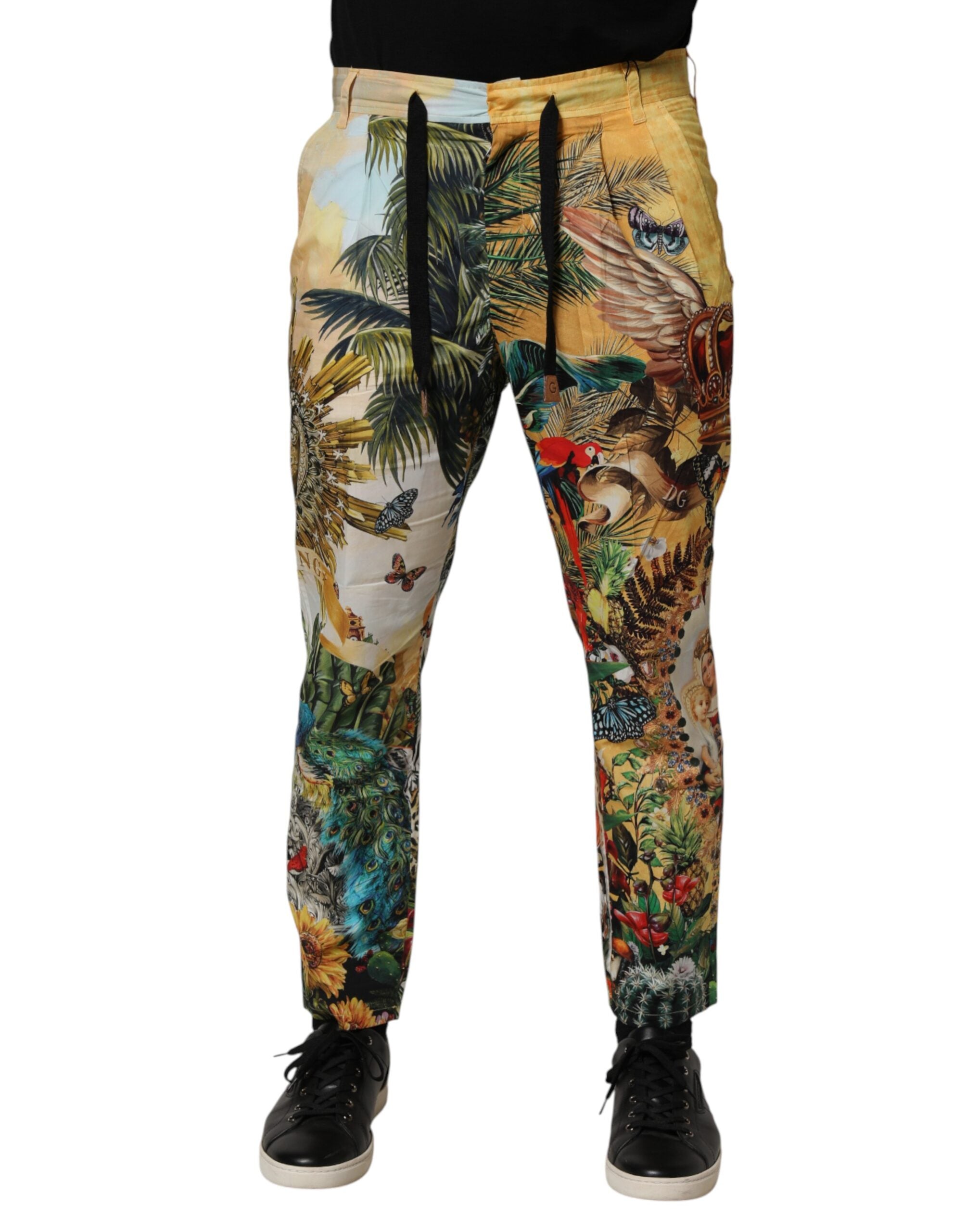 Pantalon de détente tropical multicolore Dolce & Gabbana