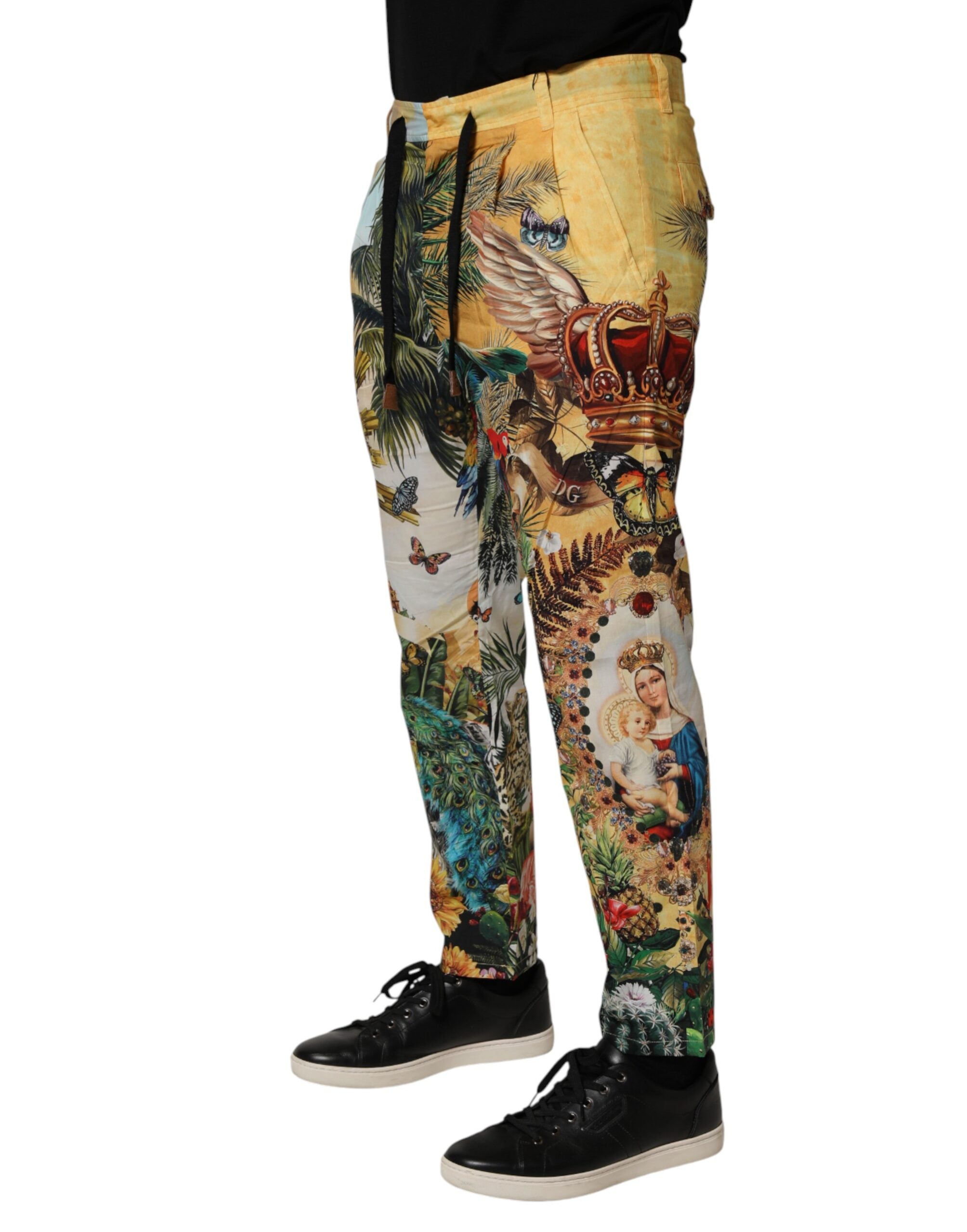 Pantalon de détente tropical multicolore Dolce & Gabbana