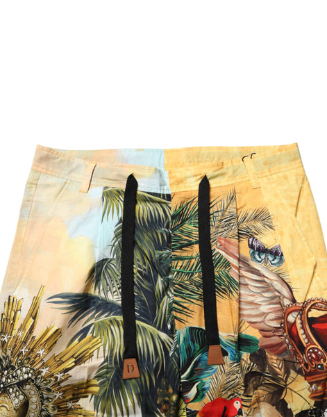Pantalon de détente tropical multicolore Dolce &amp; Gabbana