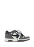 Off-White Gray Calf Leather Bos Taurus Low Top Sneakers Off-White