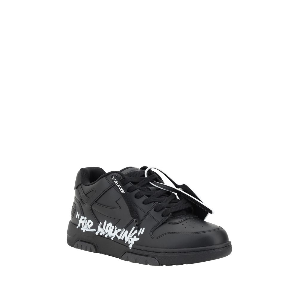 Off-White Black Rubber Chunky Sneakers Off-White