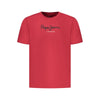 Pepe Jeans Red Cotton Men T-Shirt Pepe Jeans